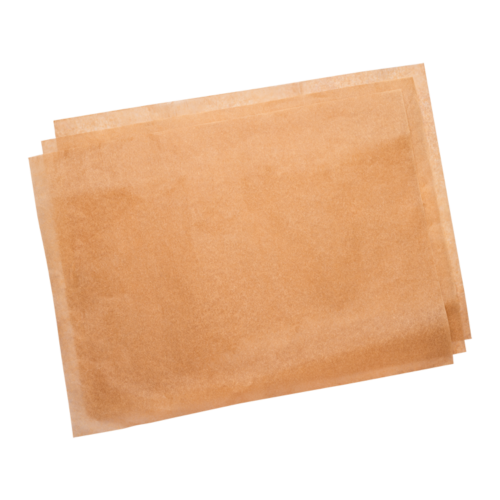 Siliconised Brown Greaseproof Paper