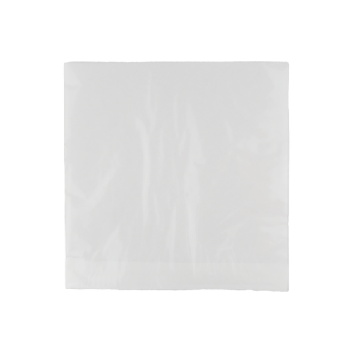 White Square Greaseproof Film Fronted Bags