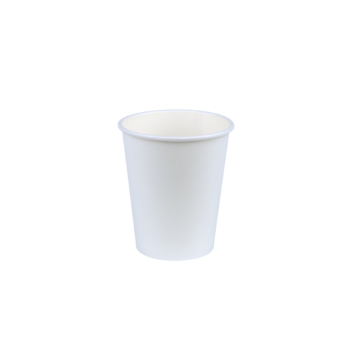 easipac Single Wall Recyclable Hot Cup - White