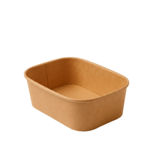 easipac Kraft Rectangular Bowl 750ml