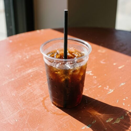 easipac Black Paper Straw lifestyle