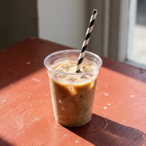 easipac Black and White Paper Straw lifestyle