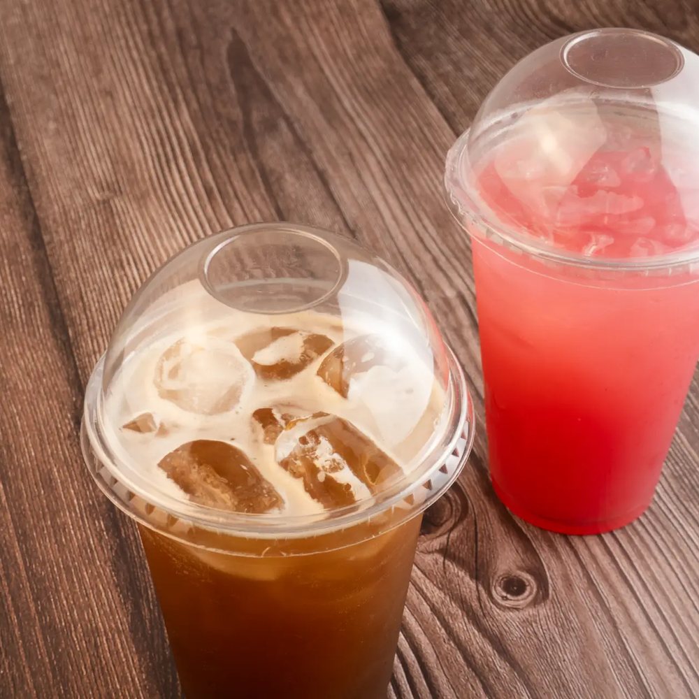 Photo of domed easipac cups.