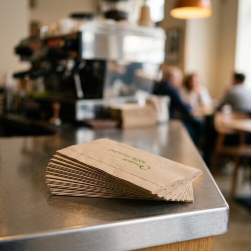 easipac Recycled Dispenser Napkin lifestyle