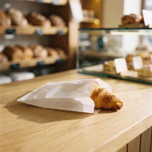 easipac White Greaseproof Bag lifestyle