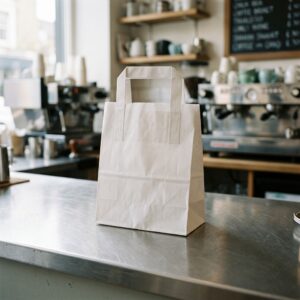 easipac White SOS Handle Bag lifestyle