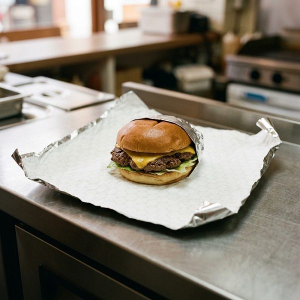 easipac Foil Burger Wrap lifestyle